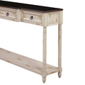 Entryway Console Table with Drawers Stylish Sofa Table