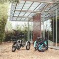 ABORON 3.0 Fat Tire Electric Trike for Senior Foldable E Bike, 500W Motorized Tricycle Adult 20" Folding 3 Wheel Electric Commute Bike Trike W/48V